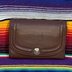 Coach Brown Leather Wallet